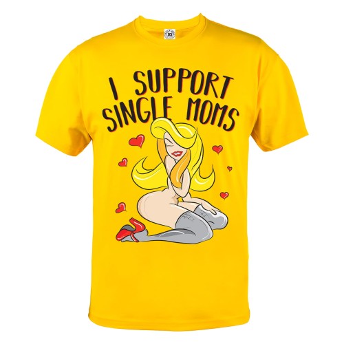 KOSZULKA ŚMIESZNE I SUPPORT SINGLE MOMS 5
