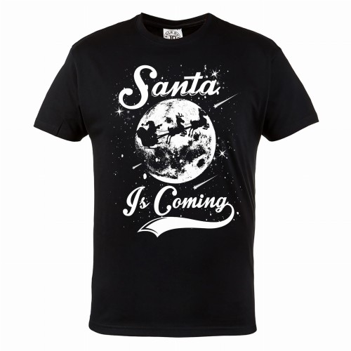 KOSZULKA ŚWIĄTECZNA SANTA IS COMING 1