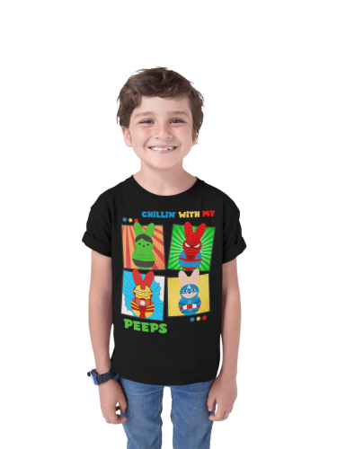 DZIECIĘCA KOSZULKA ŚWIĄTECZNA WIELKANOC BOHATEROWIE MAVELA PISANKI 5