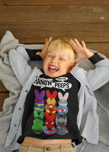 DZIECIĘCA KOSZULKA ŚWIĄTECZNA WIELKANOC PISANKI MAVELA POSTACIE 9