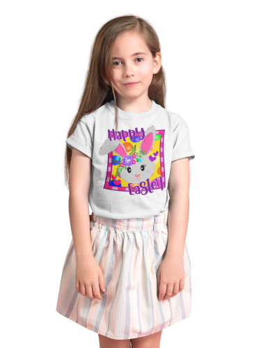 DZIECIĘCA KOSZULKA ŚWIĄTECZNA WIELKANOC ZAJĄCZEK HAPPY EASTER 4