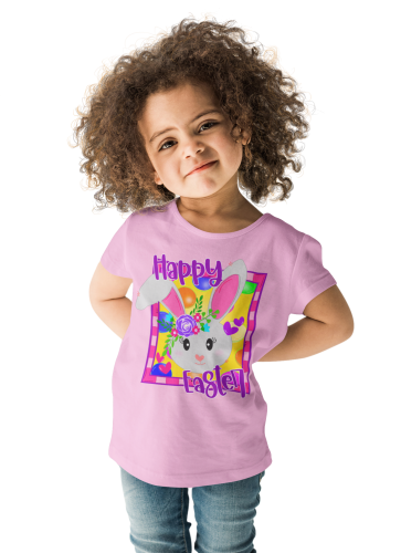 DZIECIĘCA KOSZULKA ŚWIĄTECZNA WIELKANOC ZAJĄCZEK HAPPY EASTER 3