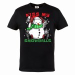 KOSZULKA ŚWIĄTECZNA KISS MY SNOWBALLS