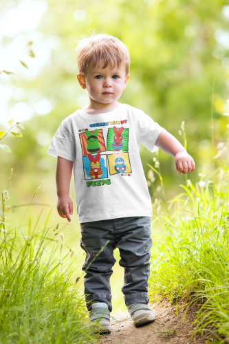 DZIECIĘCA KOSZULKA ŚWIĄTECZNA WIELKANOC BOHATEROWIE MAVELA PISANKI 8