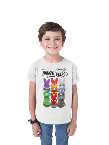 DZIECIĘCA KOSZULKA ŚWIĄTECZNA WIELKANOC PISANKI MAVELA POSTACIE 4