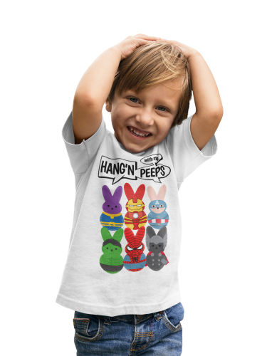 DZIECIĘCA KOSZULKA ŚWIĄTECZNA WIELKANOC PISANKI MAVELA POSTACIE 6