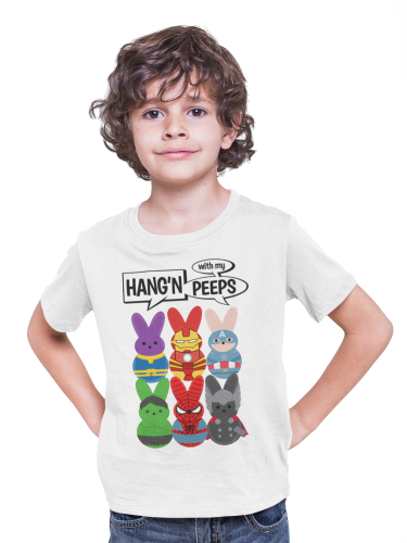 DZIECIĘCA KOSZULKA ŚWIĄTECZNA WIELKANOC PISANKI MAVELA POSTACIE 3