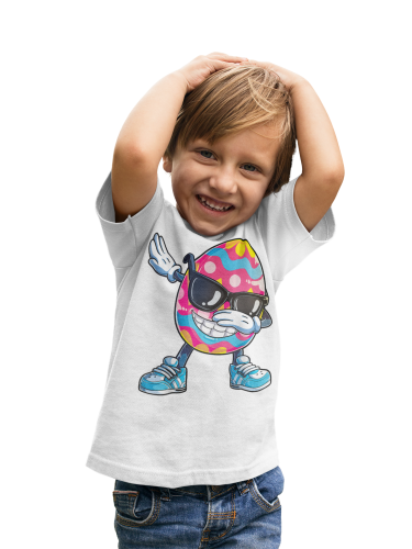 DZIECIĘCA KOSZULKA ŚWIĄTECZNA WIELKANOC EASTER PISANKA DABBING 6