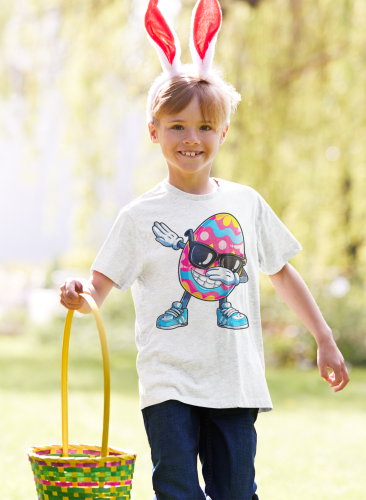 DZIECIĘCA KOSZULKA ŚWIĄTECZNA WIELKANOC EASTER PISANKA DABBING 7