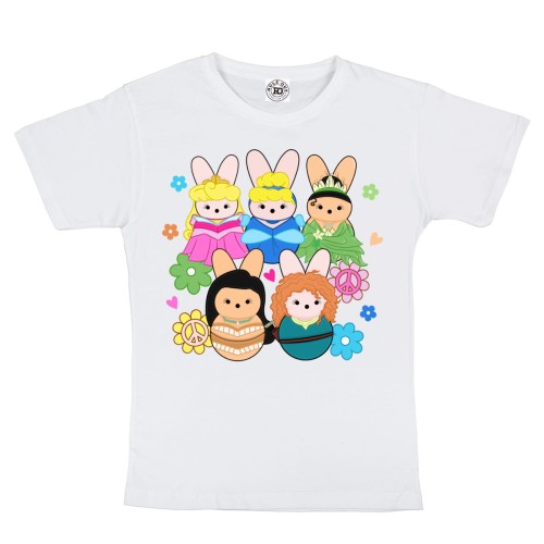 DZIECIĘCA KOSZULKA ŚWIĄTECZNA WIELKANOC KSIĘŻNICZKI DISNEYA 2
