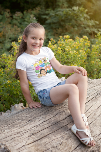 DZIECIĘCA KOSZULKA ŚWIĄTECZNA WIELKANOC KSIĘŻNICZKI DISNEYA 6