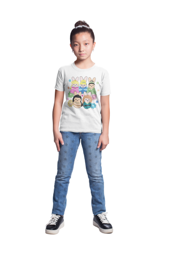 DZIECIĘCA KOSZULKA ŚWIĄTECZNA WIELKANOC KSIĘŻNICZKI DISNEYA 5