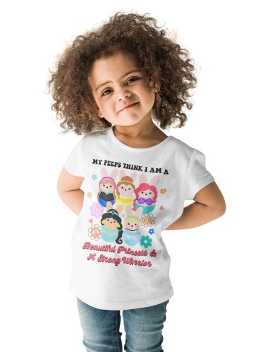 DZIECIĘCA KOSZULKA ŚWIĄTECZNA WIELKANOC BEAUTIFUL PRINCESS 3