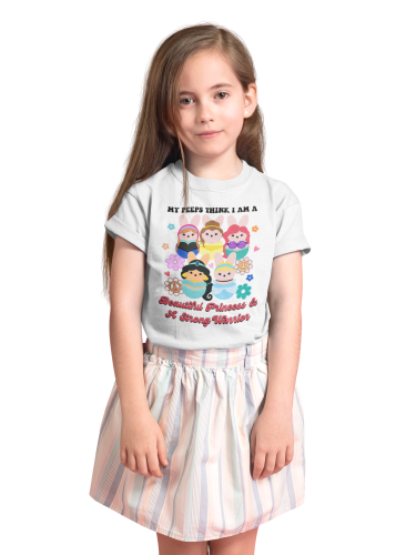 DZIECIĘCA KOSZULKA ŚWIĄTECZNA WIELKANOC BEAUTIFUL PRINCESS 4