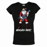 KOSZULKA ŚWIĄTECZNA WESOŁYCH ŚWIĄT ŚWIĘTY MIKOŁAJ Z GITARĄ