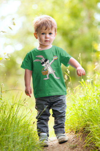 DZIECIĘCA KOSZULKA ŚWIĄTECZNA WIELKANOC EASTER ZAJĄC DABBING 9