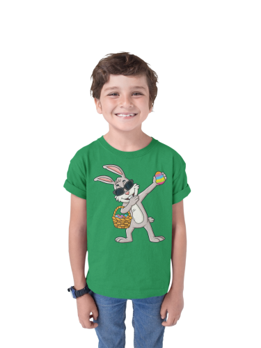 DZIECIĘCA KOSZULKA ŚWIĄTECZNA WIELKANOC EASTER ZAJĄC DABBING 4