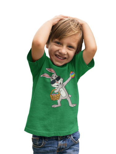 DZIECIĘCA KOSZULKA ŚWIĄTECZNA WIELKANOC EASTER ZAJĄC DABBING 5