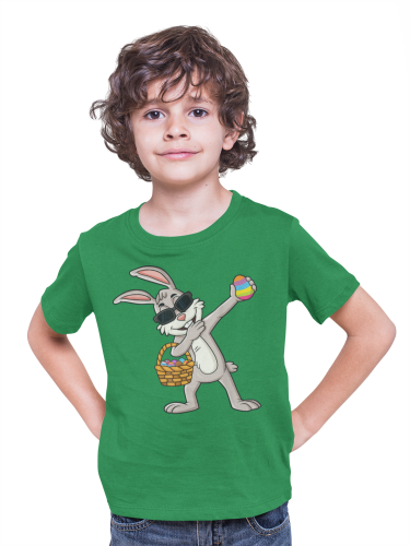 DZIECIĘCA KOSZULKA ŚWIĄTECZNA WIELKANOC EASTER ZAJĄC DABBING 3