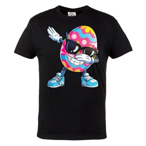 KOSZULKA MĘSKA NA WIELKANOC KOLOROWA PISANKA DABBING 2