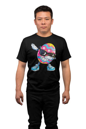 KOSZULKA MĘSKA NA WIELKANOC KOLOROWA PISANKA DABBING 4