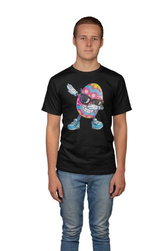 KOSZULKA MĘSKA NA WIELKANOC KOLOROWA PISANKA DABBING 3