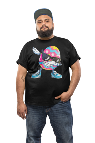 KOSZULKA MĘSKA NA WIELKANOC KOLOROWA PISANKA DABBING 5