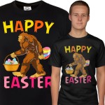 KOSZULKA MĘSKA NA WIELKANOC YETI HAPPY EASTER EASTER78