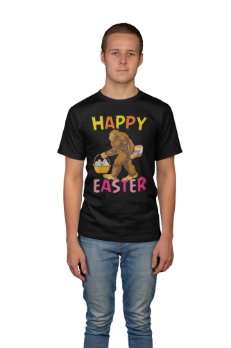 KOSZULKA MĘSKA NA WIELKANOC YETI HAPPY EASTER EASTER78 3