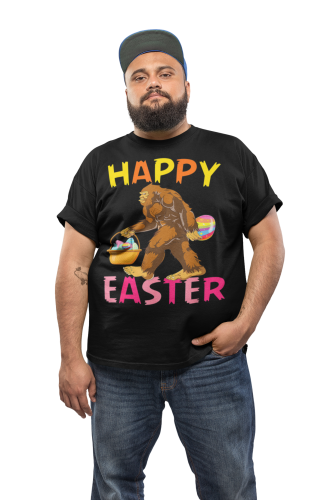 KOSZULKA MĘSKA NA WIELKANOC YETI HAPPY EASTER EASTER78 6