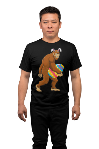 KOSZULKA MĘSKA NA WIELKANOC YETI Z PISANKĄ EASTER82 4