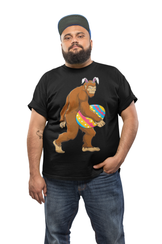 KOSZULKA MĘSKA NA WIELKANOC YETI Z PISANKĄ EASTER82 5