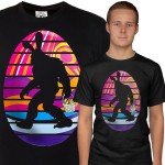 KOSZULKA MĘSKA NA WIELKANOC YETI BUNNY EASTER83