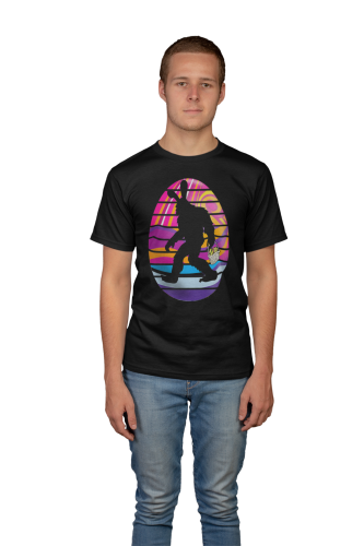 KOSZULKA MĘSKA NA WIELKANOC YETI BUNNY EASTER83 3