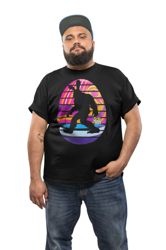 KOSZULKA MĘSKA NA WIELKANOC YETI BUNNY EASTER83 5