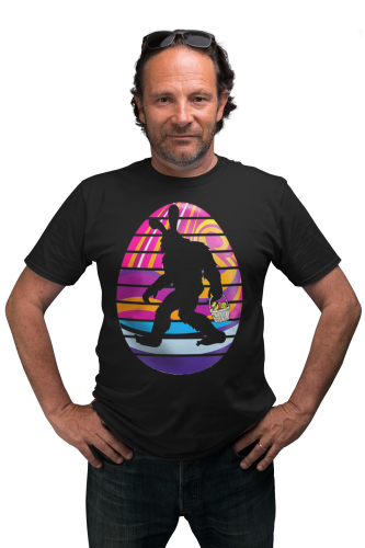 KOSZULKA MĘSKA NA WIELKANOC YETI BUNNY EASTER83 6