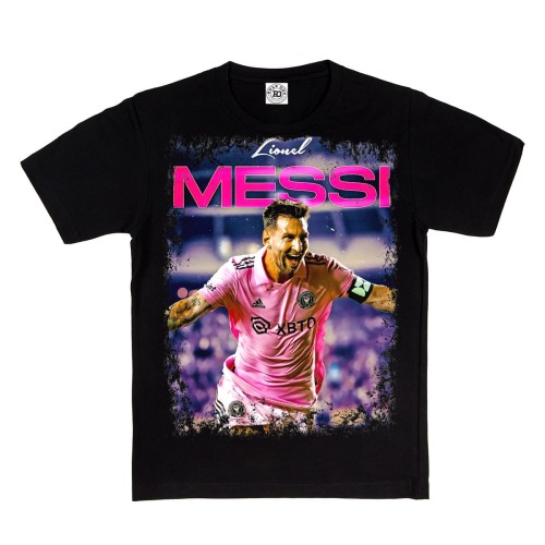 DZIECIĘCA BAWEŁNIANA KOSZULKA NA PREZENT PIŁKA NOŻNA LIONEL MESSI INTER MIAMI 2