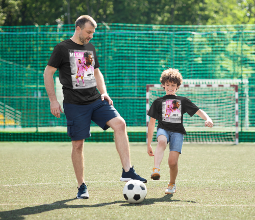 DZIECIĘCA BAWEŁNIANA KOSZULKA NA PREZENT PIŁKA NOŻNA LIONEL MESSI INTER MIAMI MESSI13 10