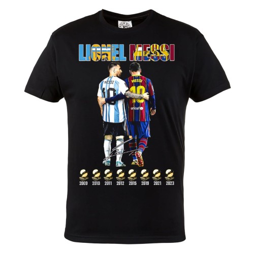 MĘSKA KOSZULKA PIŁKA NOŻNA LIONEL MESSI ZŁOTA PIŁKA 2