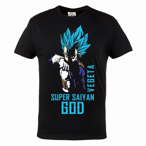 DRAGON BALL KOSZULKA MĘSKA DRAGON BALL Z VEGETA GOD 