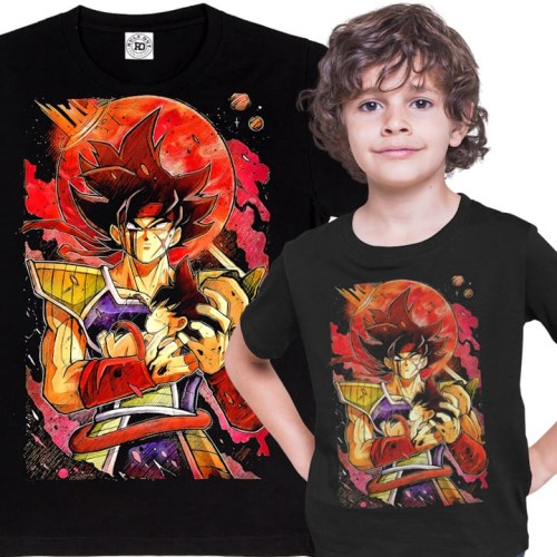 DZIECIĘCA BAWEŁNIANA KOSZULKA ANIME DRAGON BALL MANGA SON GOKU 1