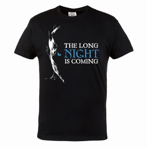 GRA O TRON KOSZULKA MĘSKA GAME OF THRONES THE LONG NIGHT IS COMING