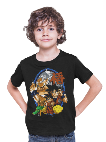 DZIECIĘCA BAWEŁNIANA KOSZULKA ANIME DRAGON BALL KULTOWA MANGA  3