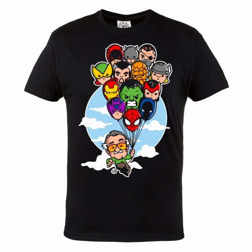 MARVEL KOSZULKA MĘSKA FLYING MARVELS