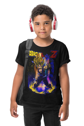DZIECIĘCA BAWEŁNIANA KOSZULKA ANIME DRAGON BALL Z MANGA GOHAN 7