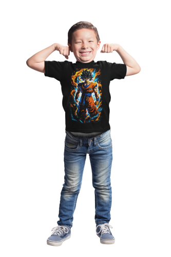 DZIECIĘCA BAWEŁNIANA KOSZULKA ANIME DRAGON BALL MANGA GOKU 6