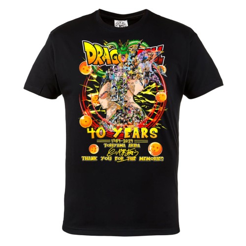 MĘSKA KOSZULKA DRAGON BALL 40 LAT MANGI ANIME AKIRA TORIYAMA 3