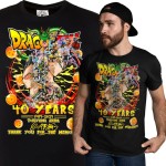MĘSKA KOSZULKA DRAGON BALL 40 LAT MANGI ANIME AKIRA TORIYAMA