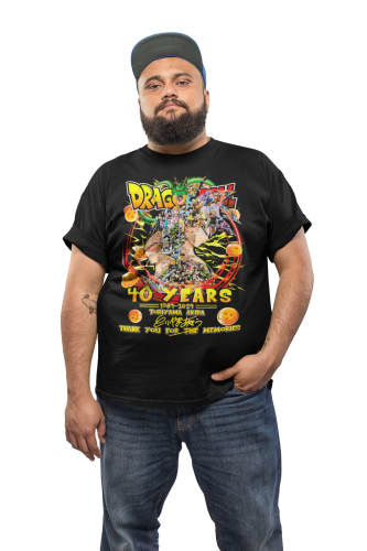 MĘSKA KOSZULKA DRAGON BALL 40 LAT MANGI ANIME AKIRA TORIYAMA 6