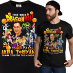 MĘSKA KOSZULKA DRAGON BALL MANGA ANIME AKIRA TORIYAMA THANK YOU FOR THE MEMORIES